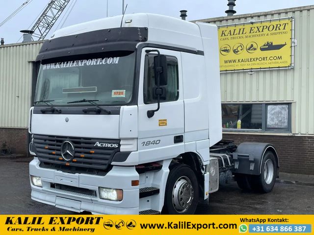 Mercedes-Benz Actros 1840 V6 EPS Hydraulic Big Axle Retarder A