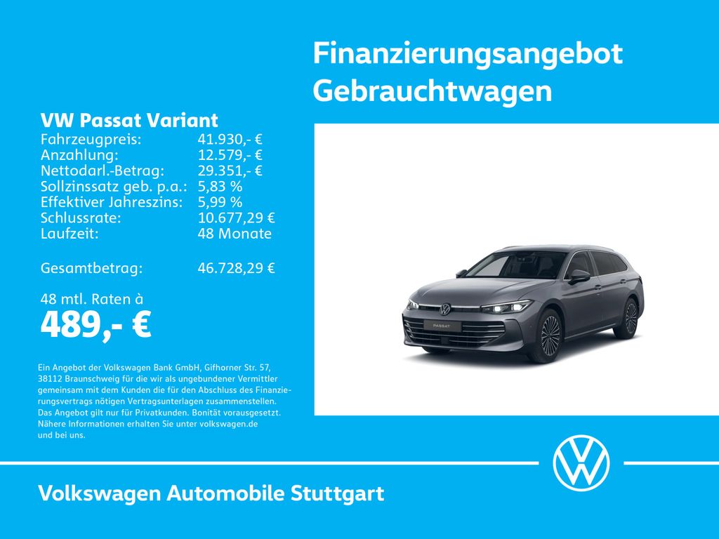 Image of Volkswagen Passat Variant