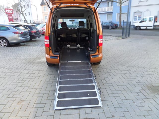 Volkswagen Caddy 1.6TDI Highline  ROLLSTUHLRAMPE