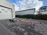 Temared B35/3 ALU Tri ALU 3500kg Bootstrailer Neuwertig - Bootstrailer