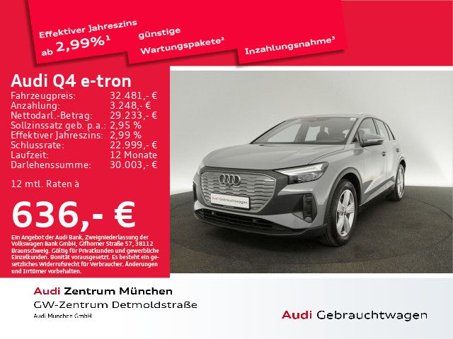 Audi Q4 e-tron 40 Komfortpaket/SitzHzg/PDC+