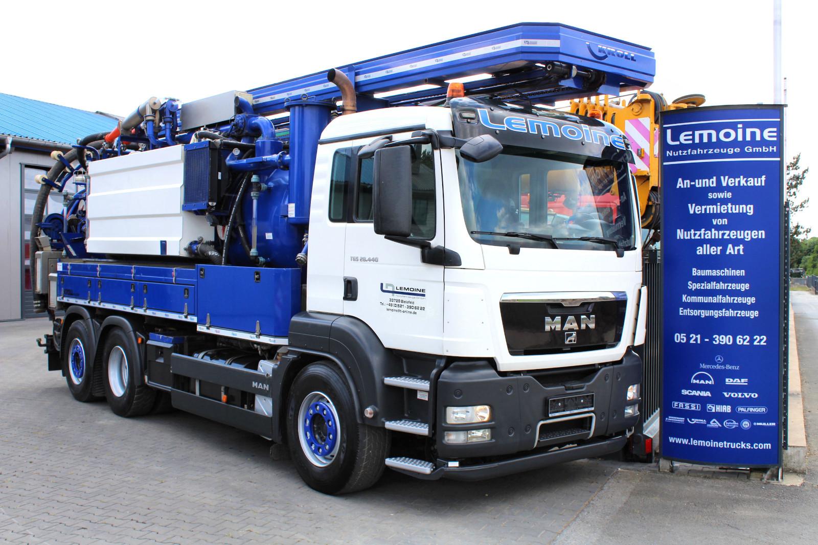 MAN TGS 28.440 6x2 Kroll 14,5m³ W-Rückgewinner KOMBI