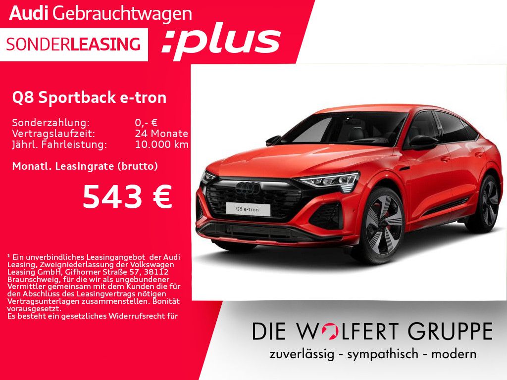 Audi Q8 e-tron Sportback S line 55 quattro *AHK*HUD*