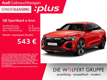 Audi Leasingangebot: Audi Q8 e-tron Sportback S line 55 quattro *AHK*HUD*