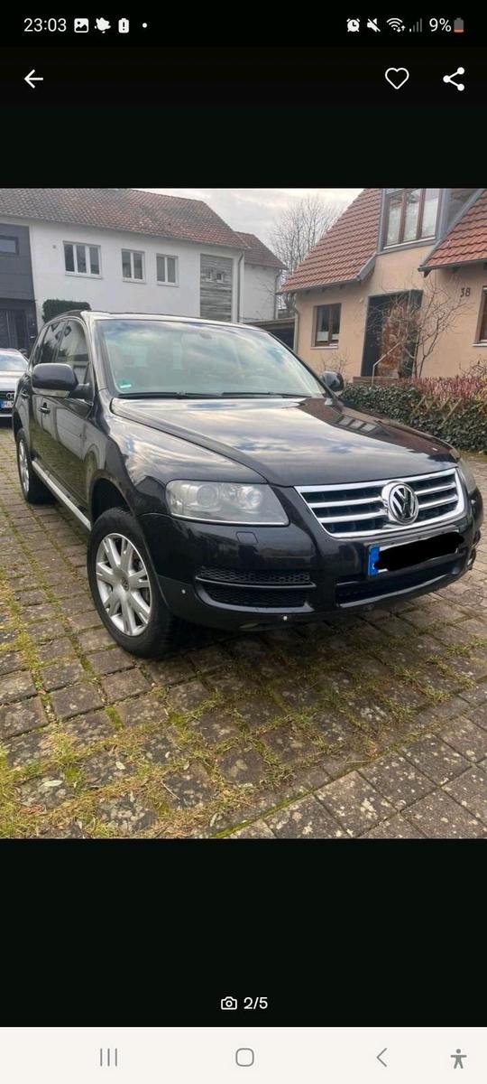 Volkswagen Touareg 2005 — салон