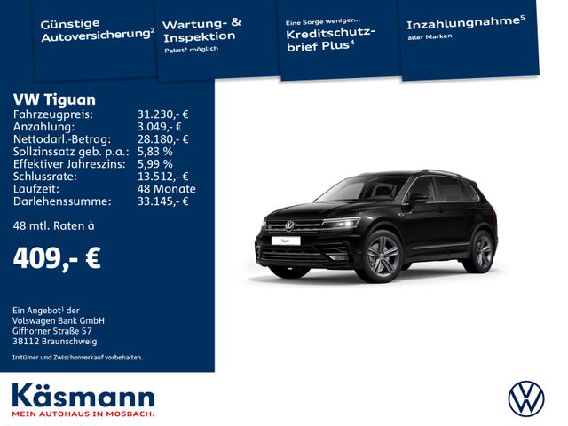 Volkswagen Tiguan Highline 2.0 TDI 4MO R-LINE AHK 360 LED