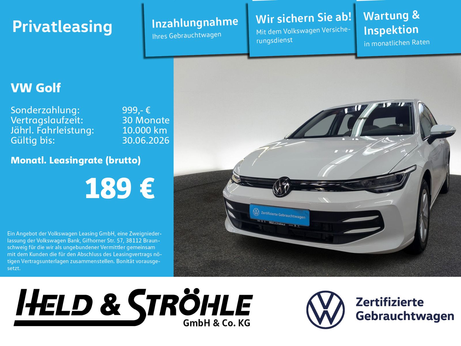 Volkswagen Golf 8 Life 1.5 TSI LED KAM PDC SHZ APP DAB+