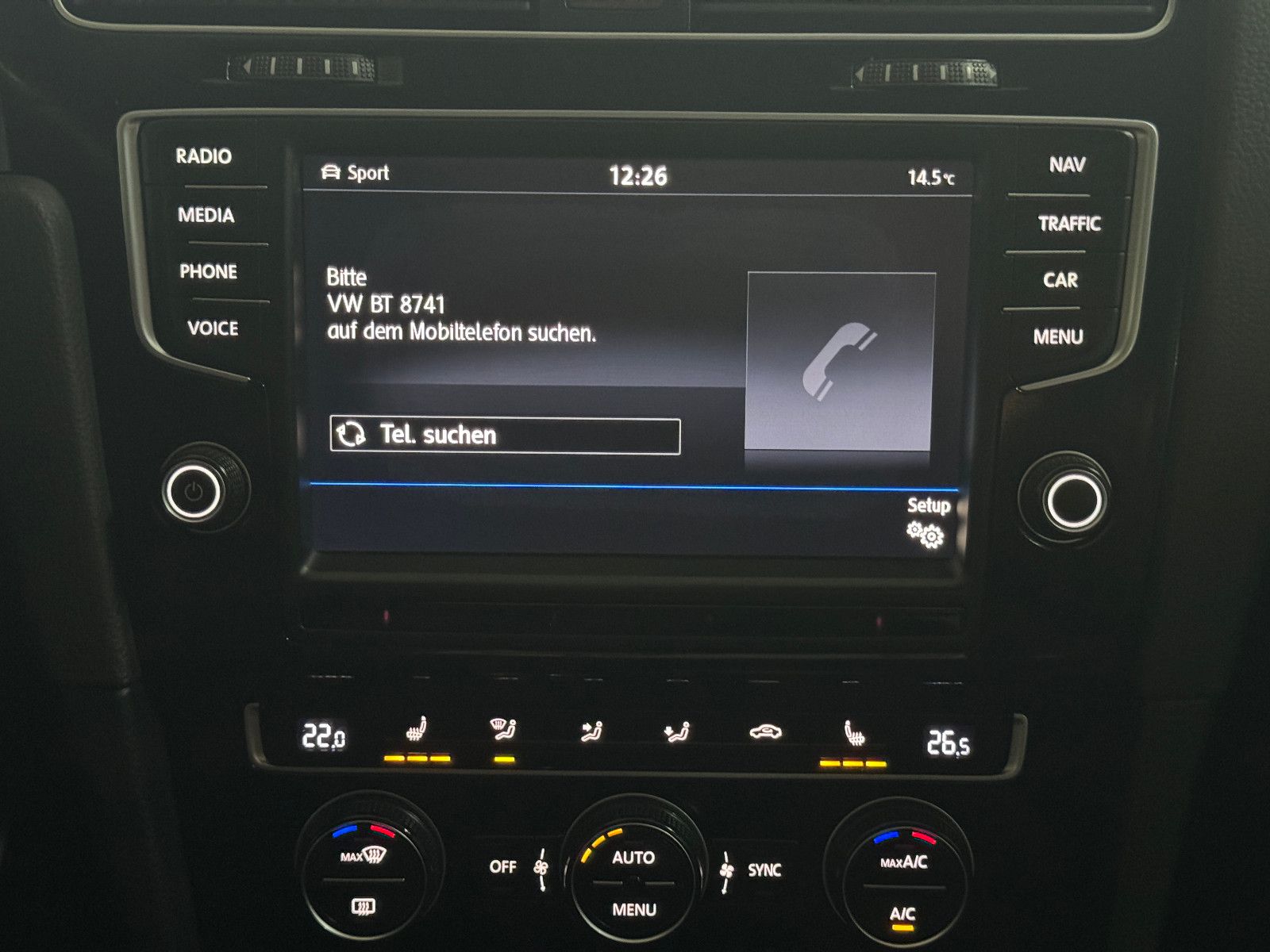 Fahrzeugabbildung Volkswagen Golf VII GTD DCC LED 1.HAND VW SCHECKHEFT EURO 6