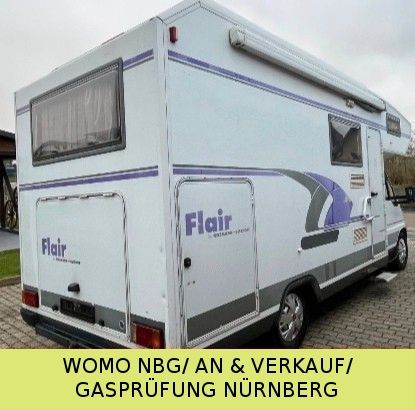 Niesmann + Bischoff Festbett/Voll Alu innen, außen