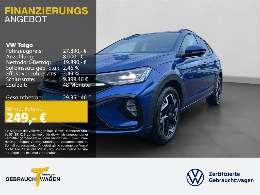 Taigo 1.5 TSI DSG R-LINE LM17 NAVI AHK KAMERA AC