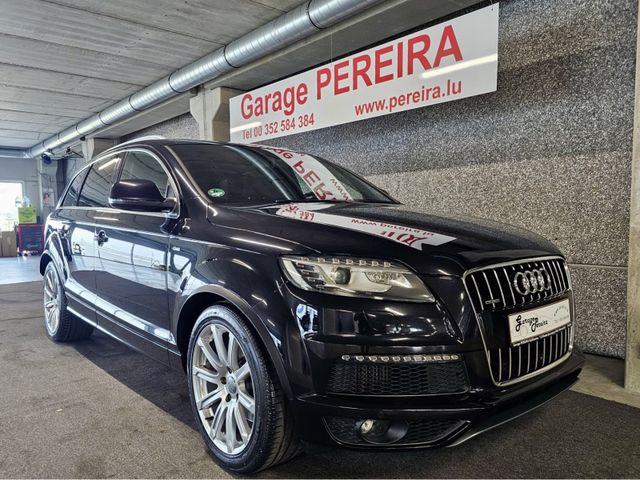 Audi Q7 3.0 TDI QUATTRO 3X S-LINE 7 SITZE BOSE CUIR N