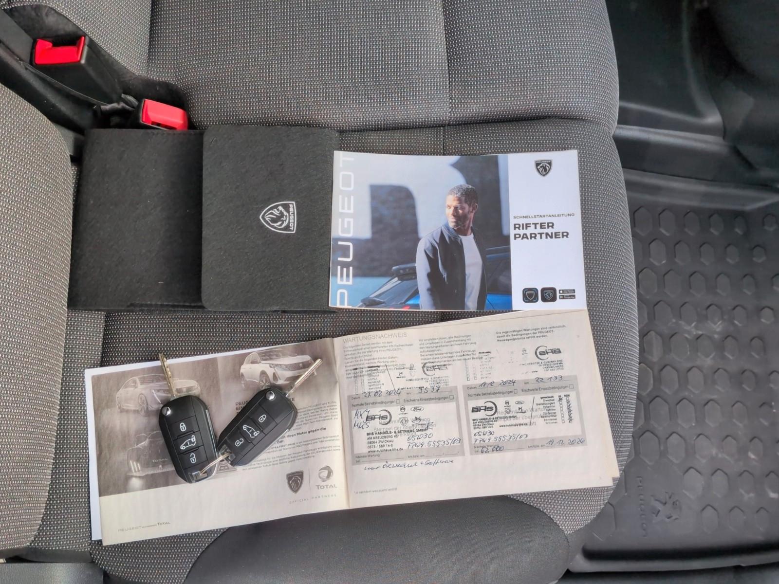 Peugeot Partner L1 1.5 HDI*AHK*NAVI*Kamera*Tempomat*220V