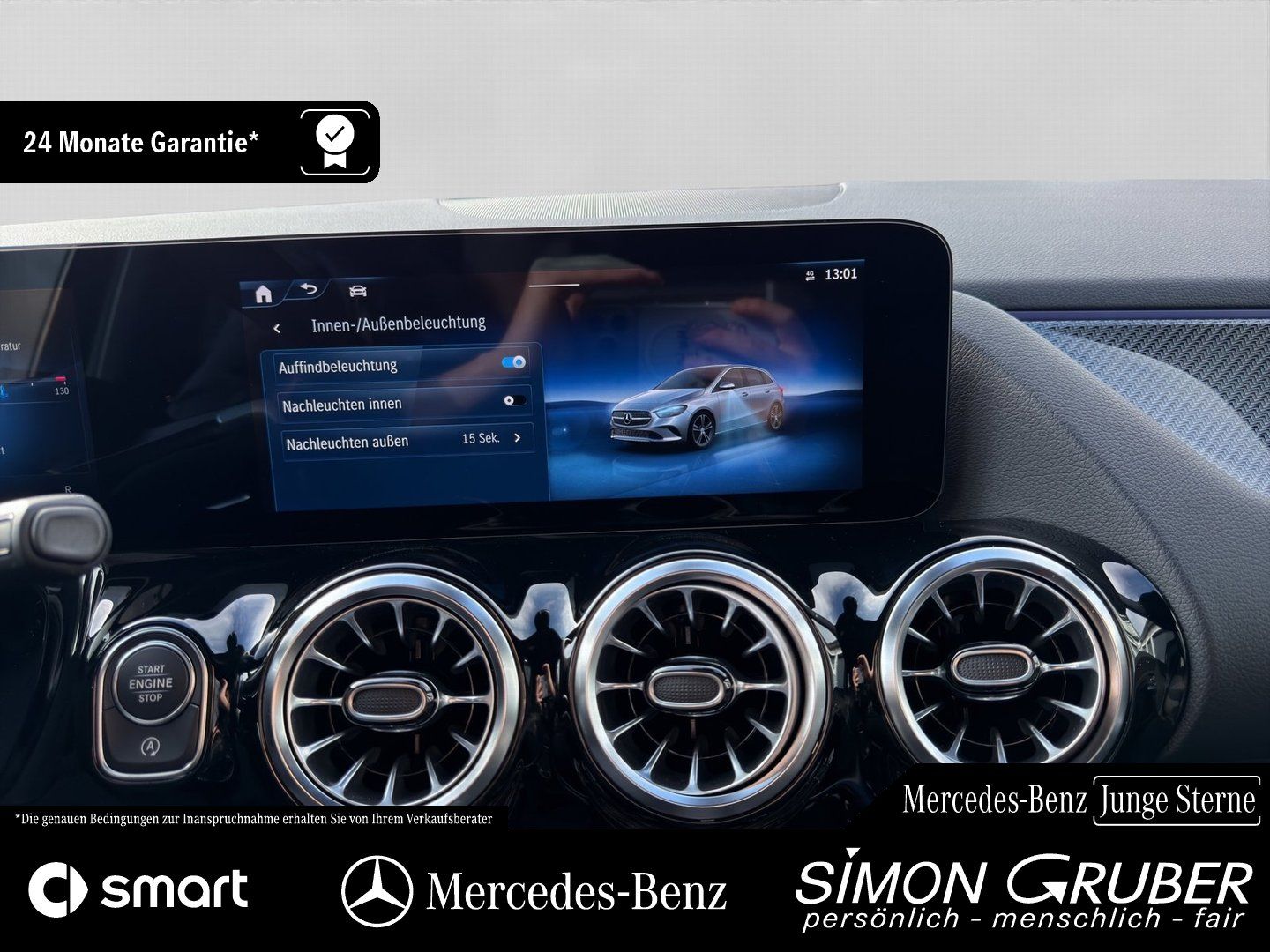 Fahrzeugabbildung Mercedes-Benz B 200 AMG Premium Totwinkel Kamera KeyGo AHK