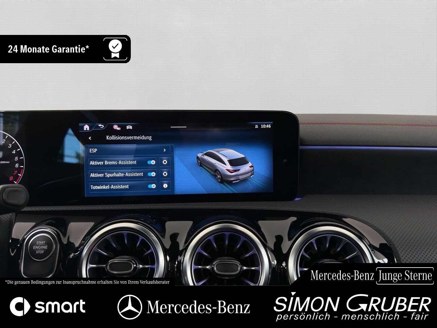 Fahrzeugabbildung Mercedes-Benz CLA 250 e SB AMG HUD KeylessGo LED Ambi 11KW