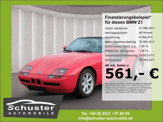 BMW Z1 Roadster 2.5*H-Zulassung Leder ClassicData2