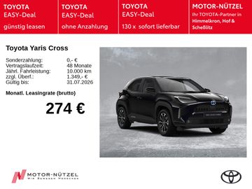 Toyota Leasingangebot: Toyota Yaris Cross Teamplayer + Winter Paket