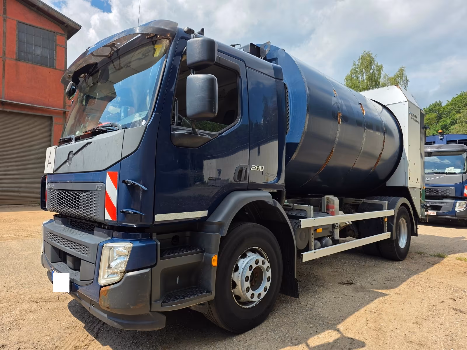 Volvo FE 280/FAUN ROTOPRESS/ZÖLLER SCHÜTTUNG/GERMAN