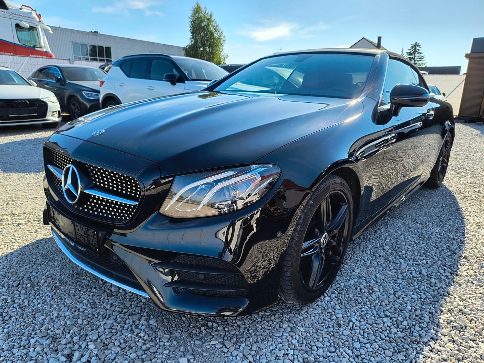Mercedes-Benz Cabrio E 220 d, Navi, Leder, RFK, AMG