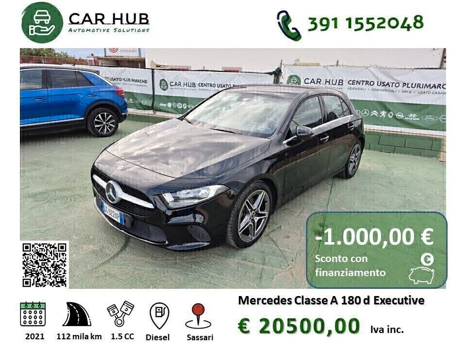 MERCEDES-BENZ Mercedes-benz Classe A 180 d Automatic Executive