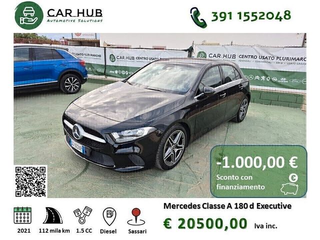 MERCEDES-BENZ Mercedes-benz Classe A 180 d Automatic Executive