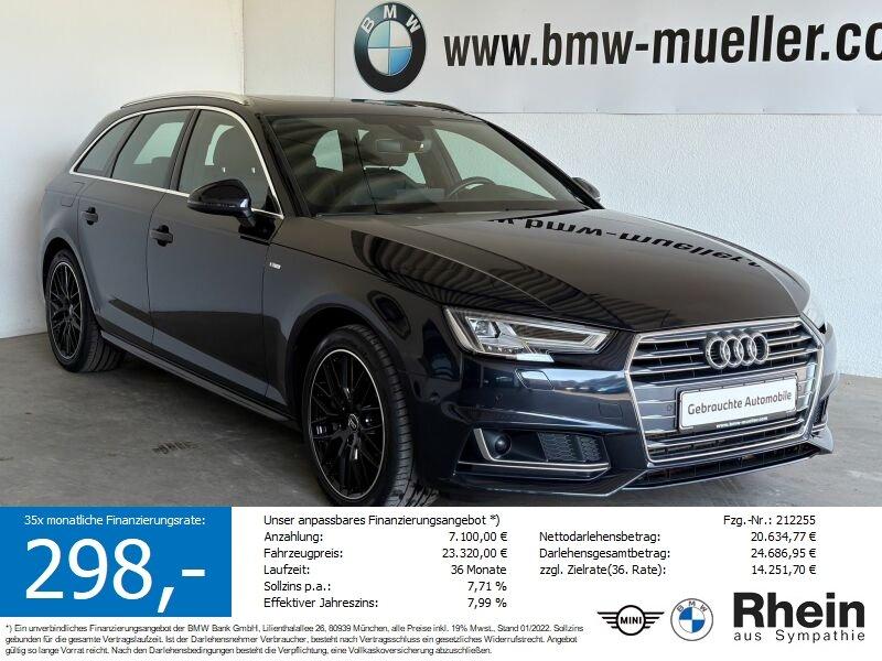 Audi A4 Avant 2.0 S Line AHK/HUD/PANO/AKUST/4xSH/CAM
