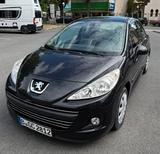 Peugeot 207 Automatik Panorama TÜV neu 55.000km 2.Hand - schwarze Peugeot 207