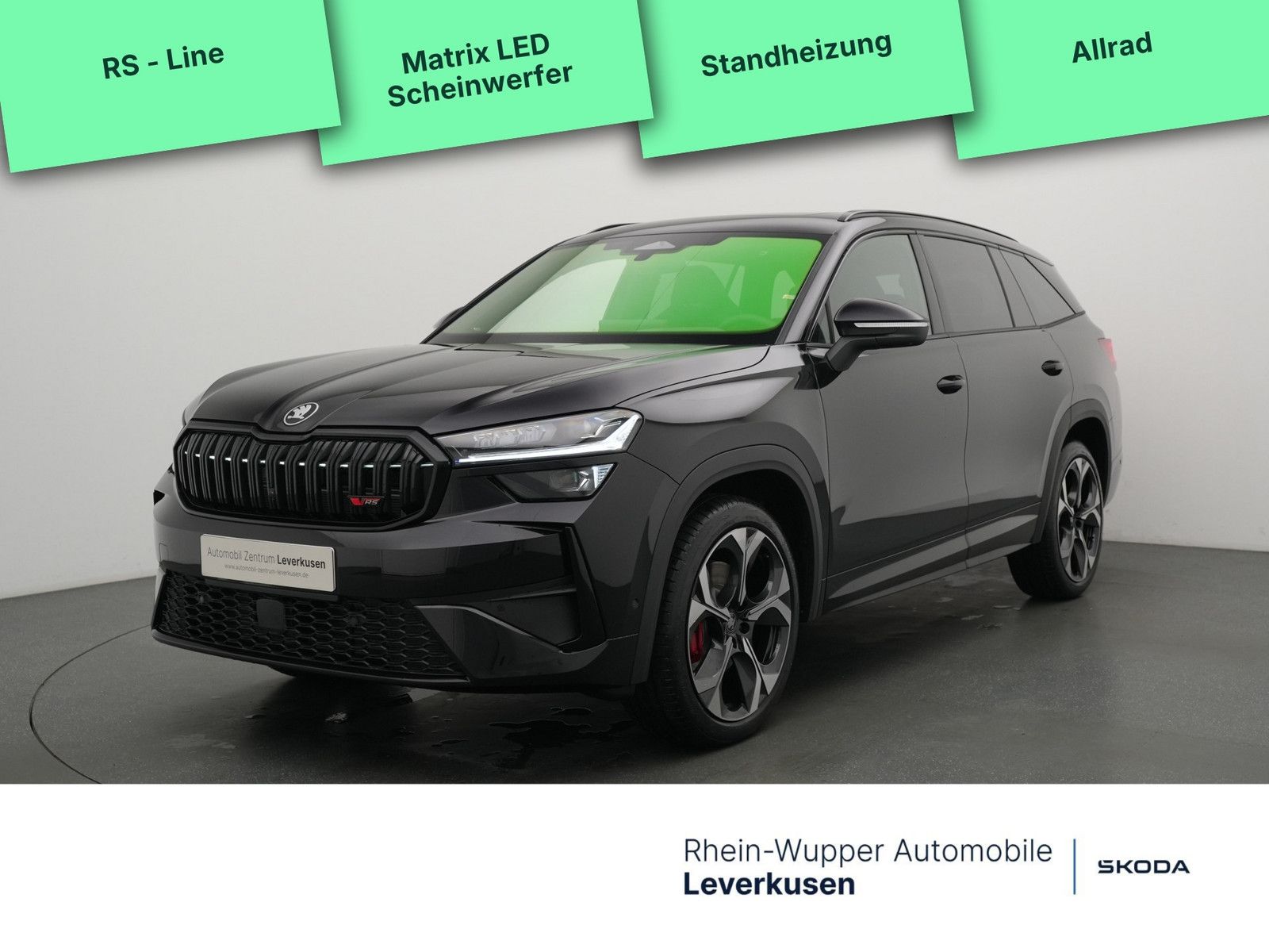 Skoda Kodiaq RS MATRIX AHK STANDHZ LEDER KAM360° PANO