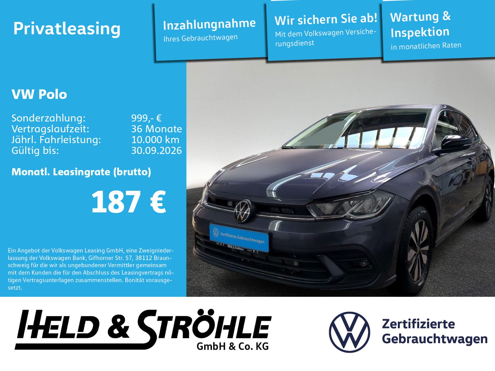 Volkswagen Polo GOAL 1.0 TSI DSG AHK LED NAV R-KAM PDC SHZ foto 1