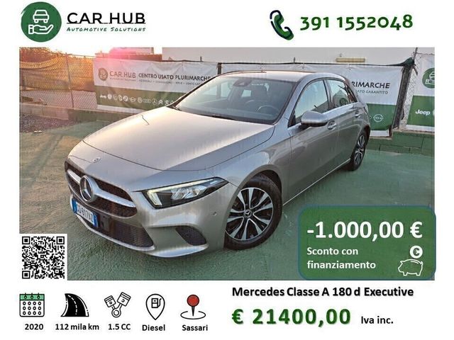 MERCEDES-BENZ Mercedes-benz Classe A 180 d Automatic Executive