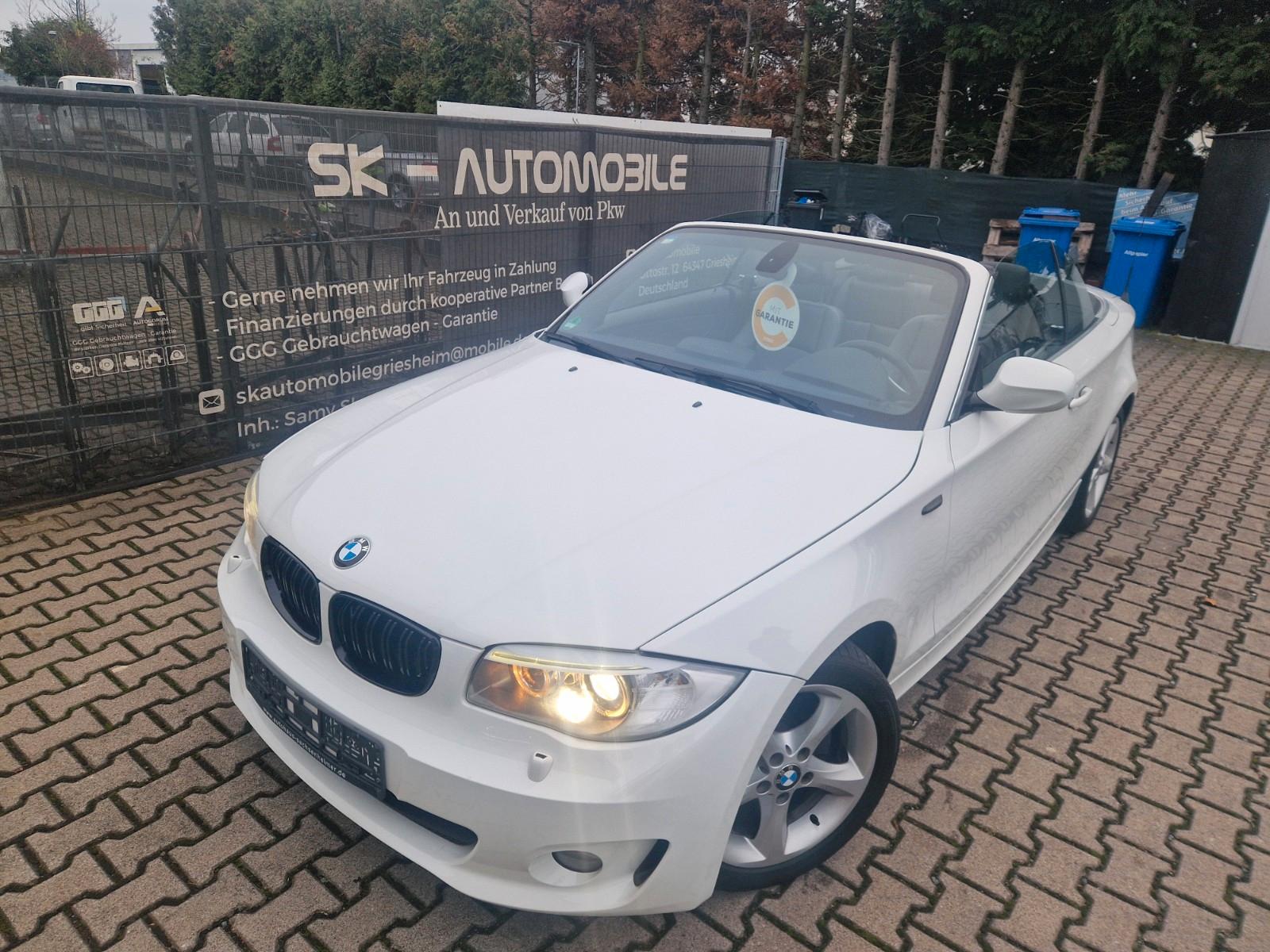 BMW 118 1 Cabrio 118i *STEUERKETTE NEU*NAVI*XENON*