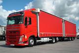 Volvo FH 460 / ZESTAW TANDEM / 120 M3 / PRZEJAZDOWY /
