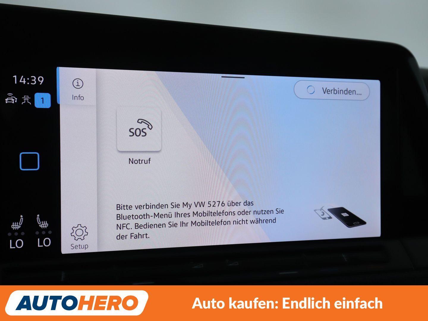 Volkswagen Golf VIII 1.0 eTSI United Aut.*NAV*HUD*ACC*PDC*, миниатюра 21