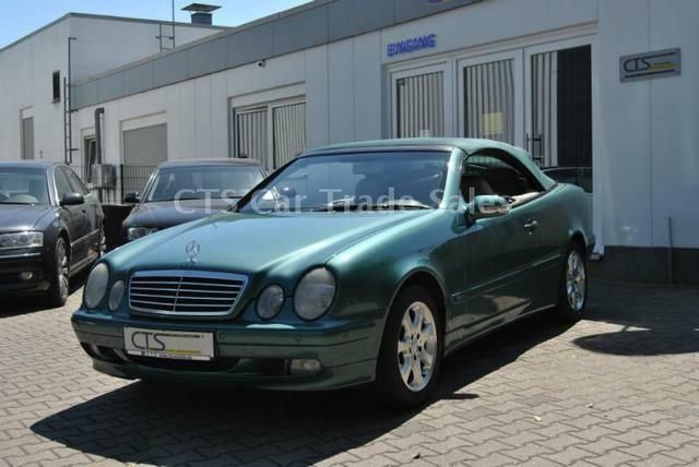 Mercedes-Benz, CLK Cabrio 230 K Designo  mineralgrün