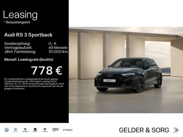 Audi Leasingangebot: Audi RS 3 Sportback *RS-Abgas*280km/h*Schalen*SONOS