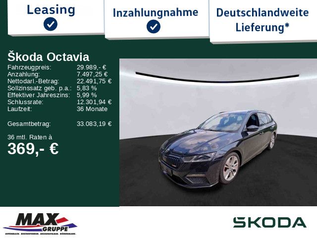 Octavia Combi RS 4x4 2.0TDI HUD+PANO+KAM+NAVI+