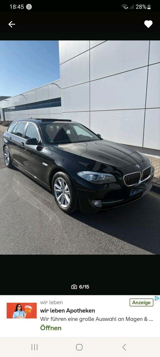 BMW 530d f11 2012