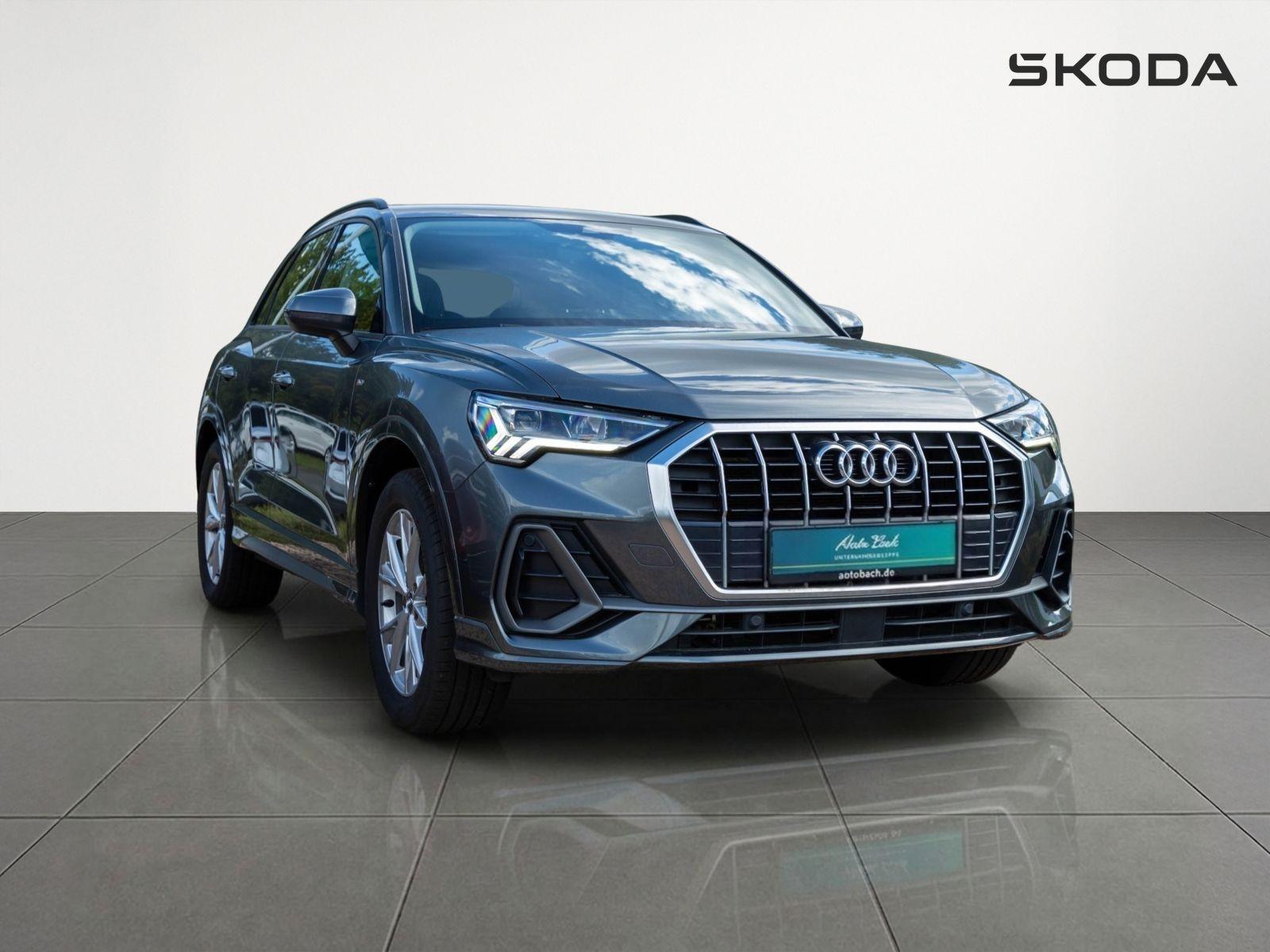 Audi Q3 SUV S line 35 TFSI 110KW DSG GRA LED AHK, миниатюра 3