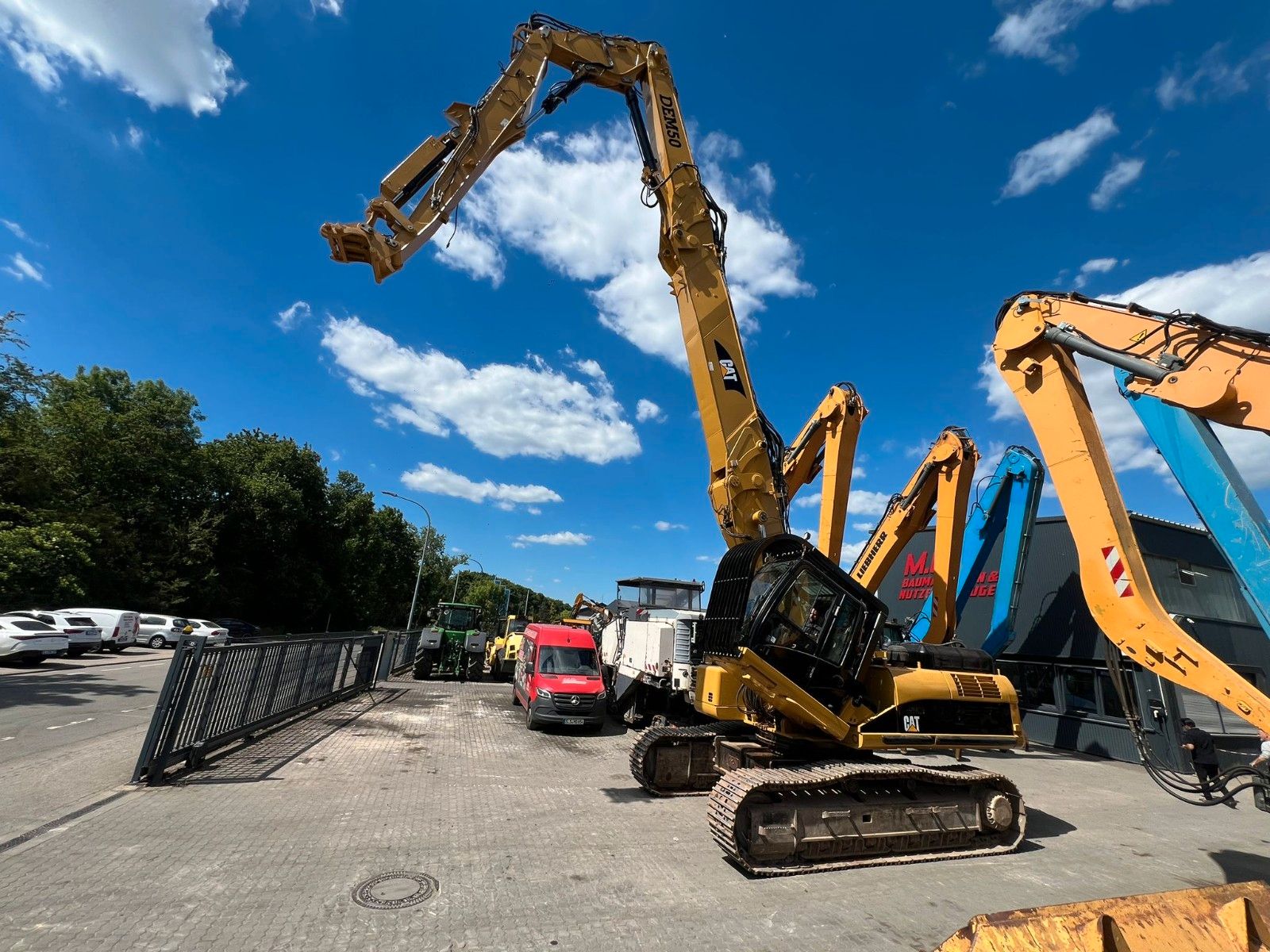 Fahrzeugabbildung CAT 336/Demlone Dem  50/Abbruchbagger/Verst.Fahrwerk
