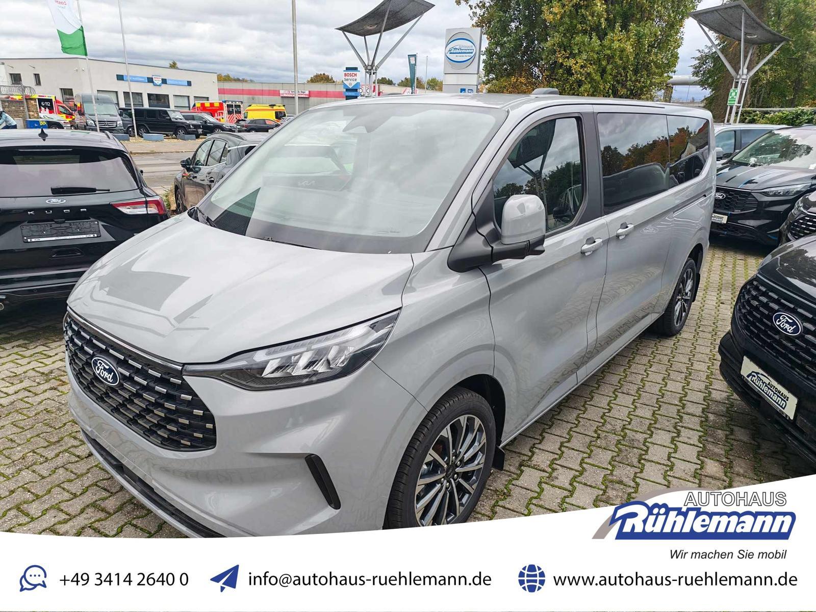 Ford Tourneo Custom L2 TiTANIUM X VOLL LEDER LED AHK 
