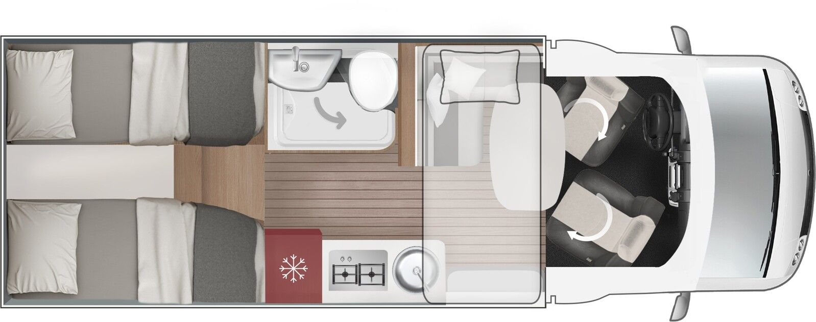 Fahrzeugabbildung Roller Team Kronos Fit 281 TL Ford