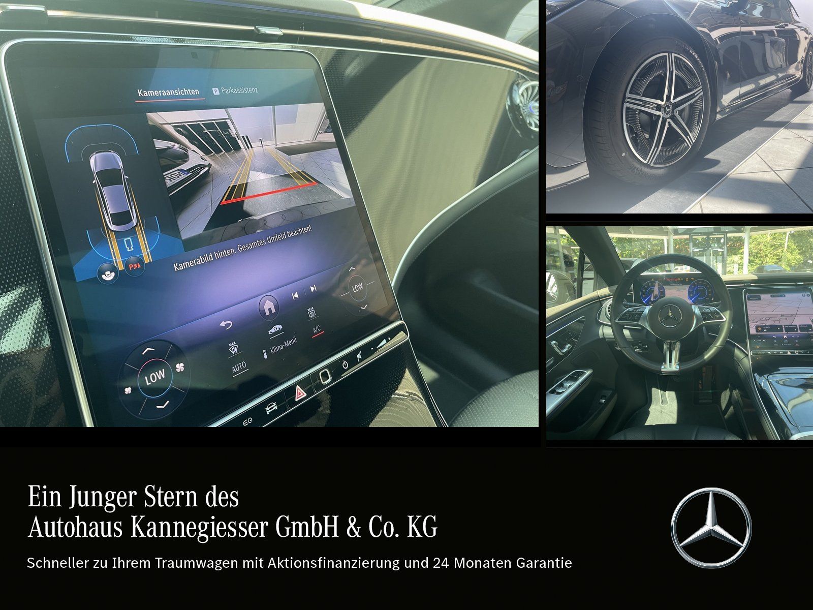 Mercedes-Benz EQE 300 AMG-NIGHT PANO-DACH HA-LENKUNG 2024 foto 10