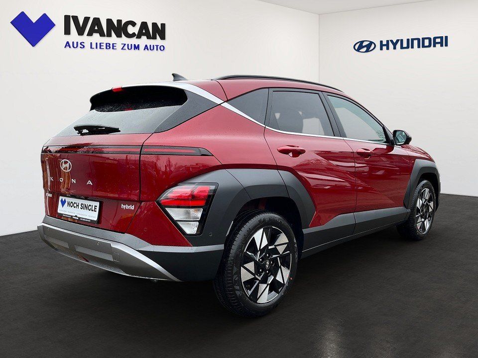 Fahrzeugabbildung Hyundai KONA Hybrid Trend el. Heck Assi