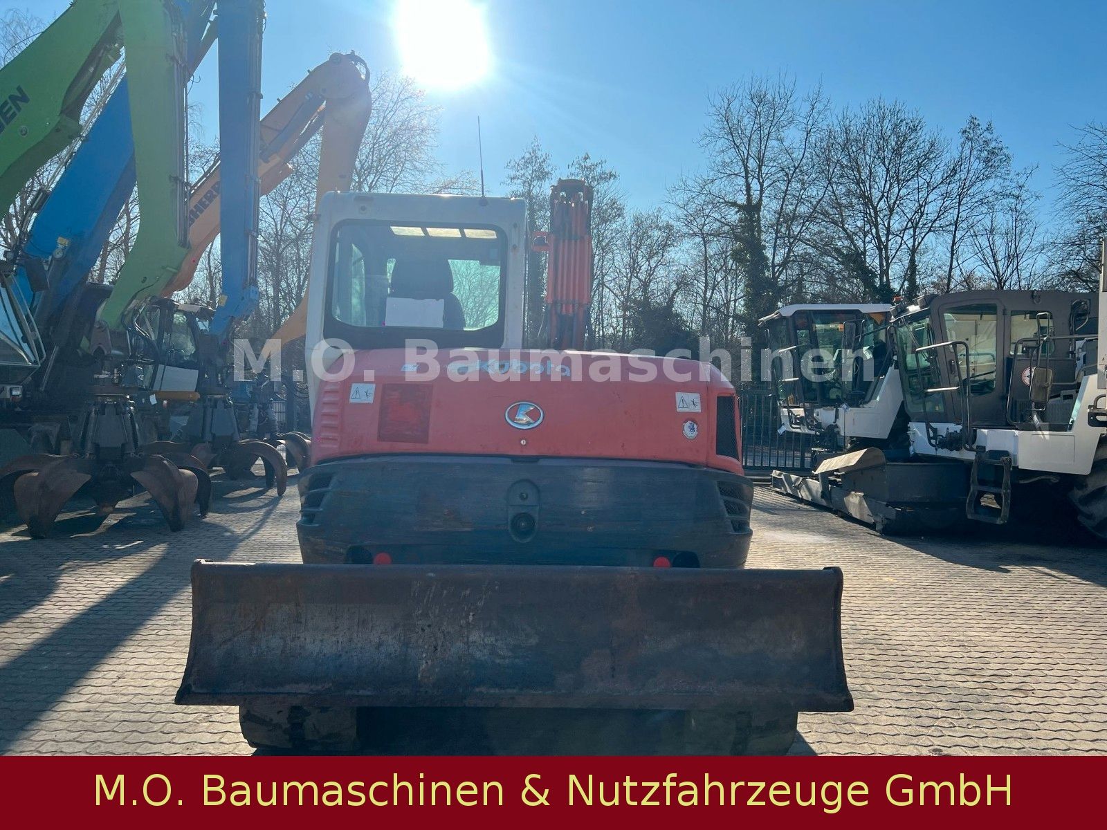 Fahrzeugabbildung Kubota KX 080-3 / SW / Hammerline /