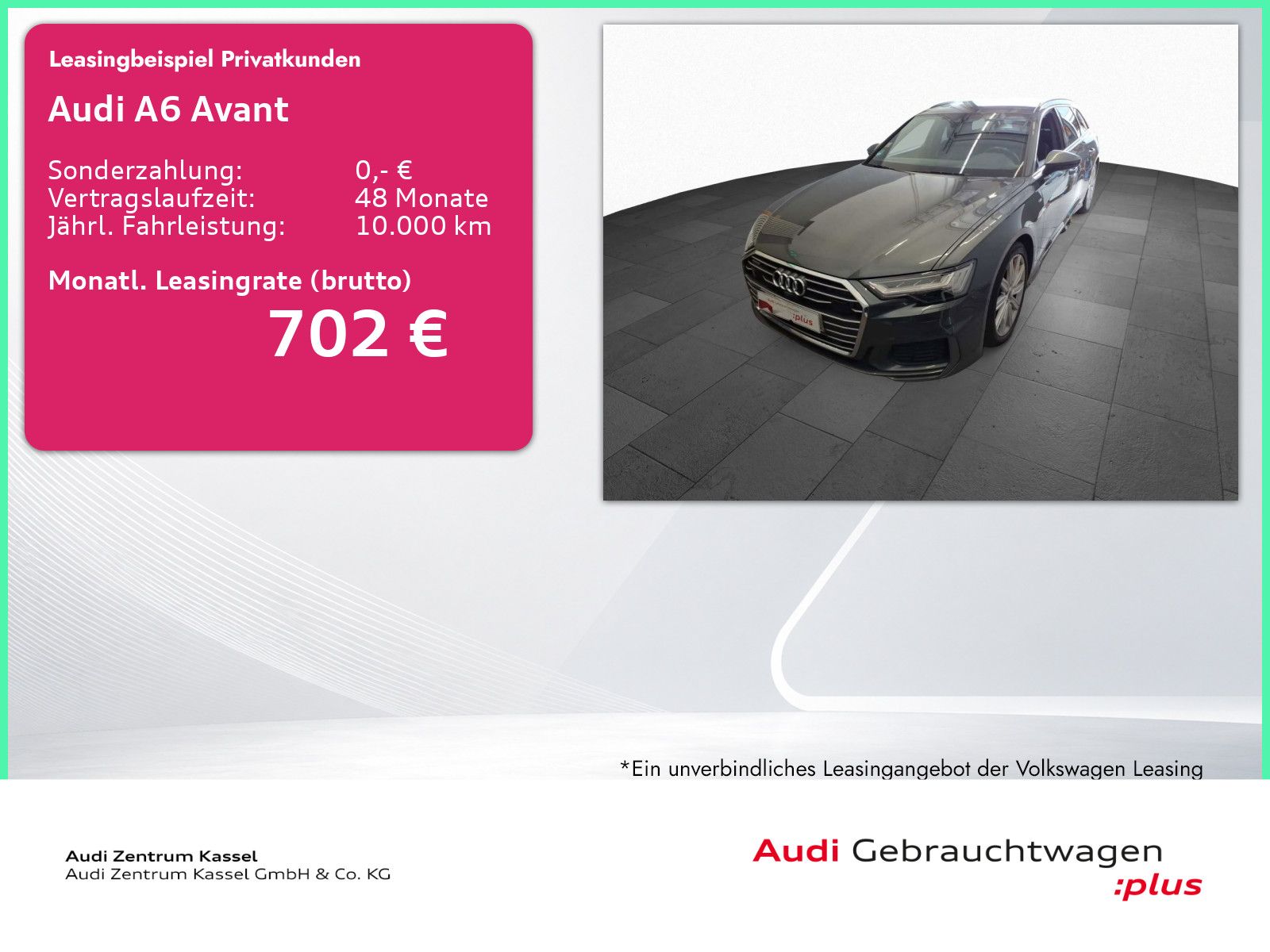 Audi A6 Avant 55 TFSI e qu. S line Matrix AHK 360°