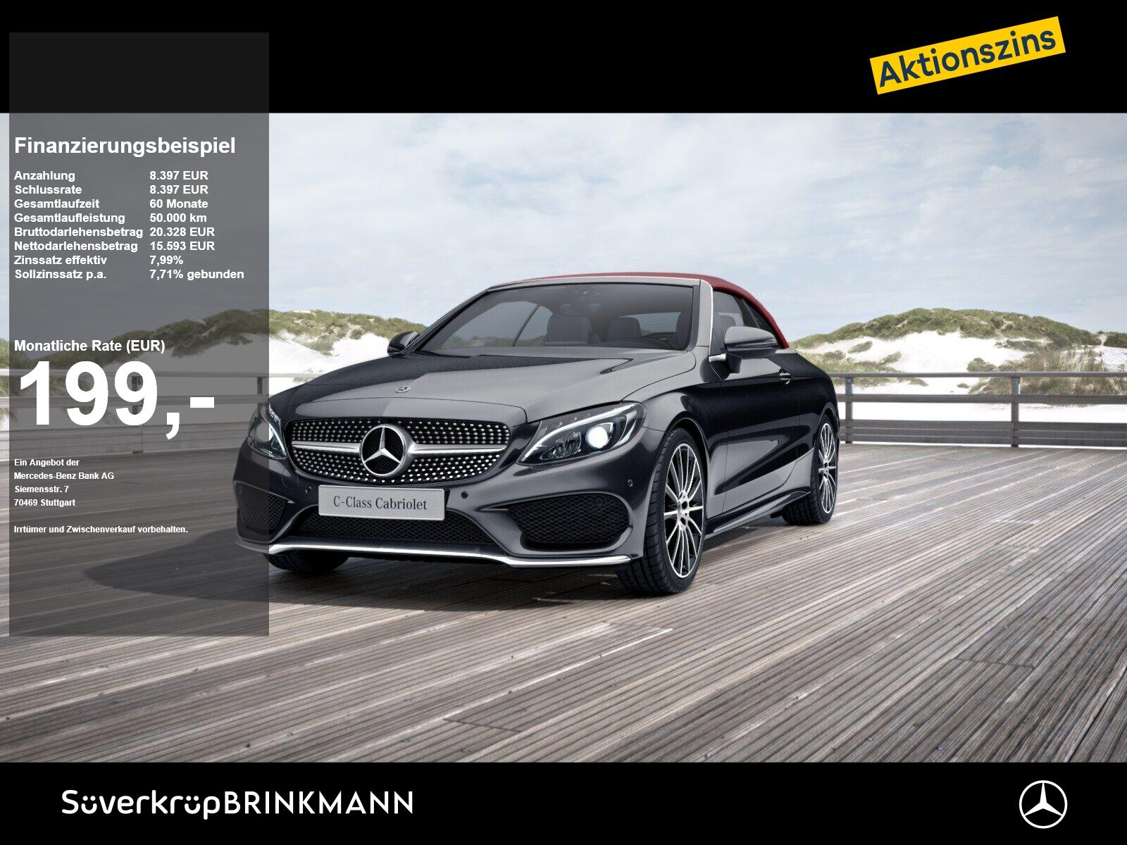 Mercedes-Benz C 180 Cabrio AMG PDC SHZ