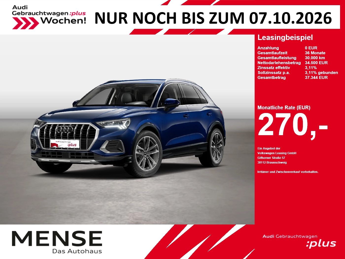Audi Q3 35 TDI S tronic advanced ACC LED Navi Kamera