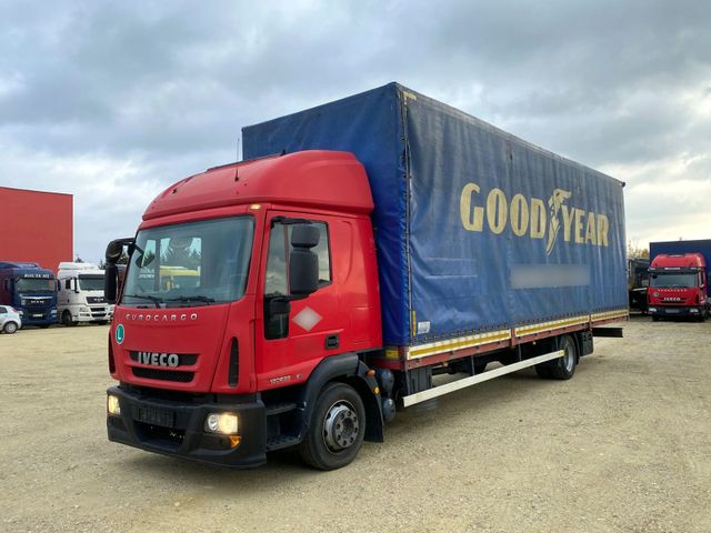 Iveco EuroCargo ML120E22, 9.5m Pritsche + Plane, VIDEO