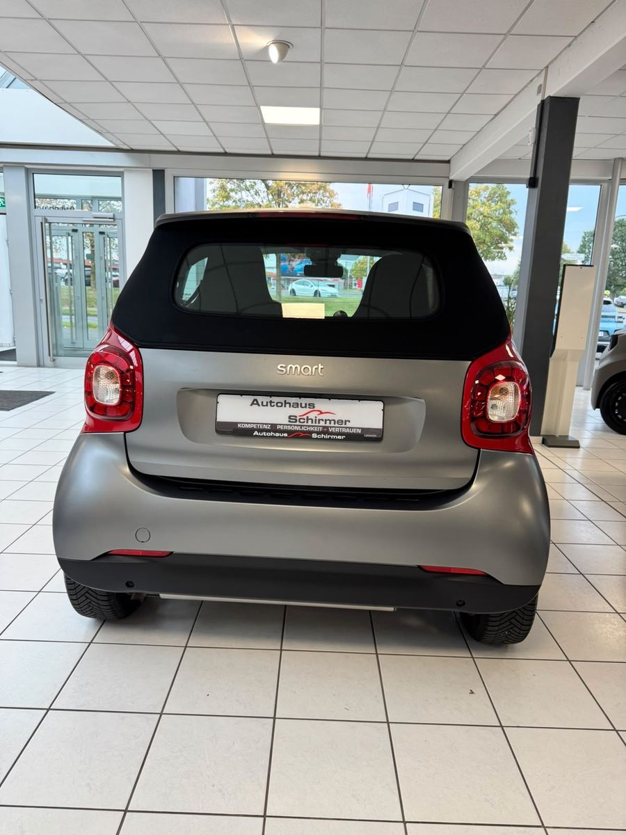 Fahrzeugabbildung Smart ForTwo fortwo cabrio Basis - mit KI generiert/bearbeitet