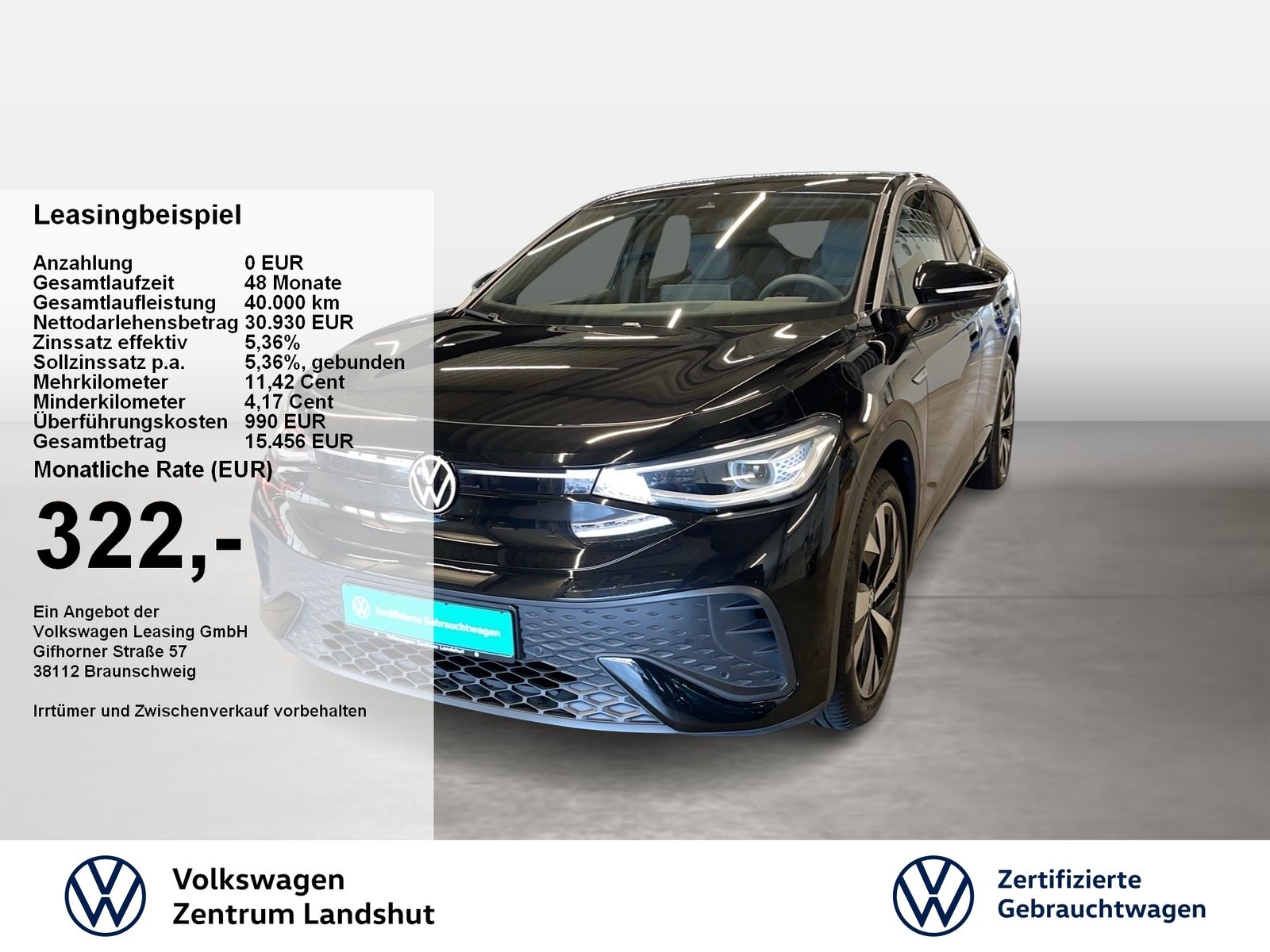 Volkswagen ID.5 Pro Lim. Automatik ACC MATRIX LED KlimaA