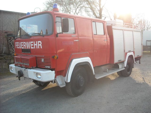 Magirus Deutz 170 D 11, Feuerwehr LF16TS , 4x4,  HU 03/2026